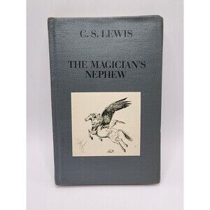 C.S. Lewis The Magician's Nephew 1955 Macmillan Hardcover Book Ninth Printing